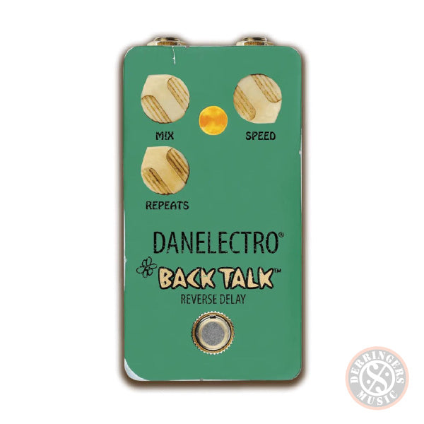 DANELECTRO Back Talk Reverse Delay Effect Pedal