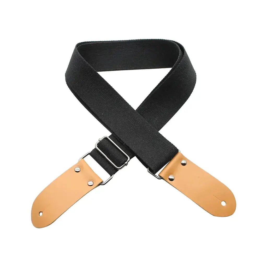 DSL 2" Cotton Webbing Strap - Black