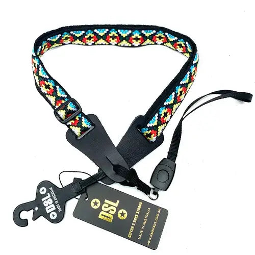DSL 25UKPOLY 1" Ukulele Strap - MC
