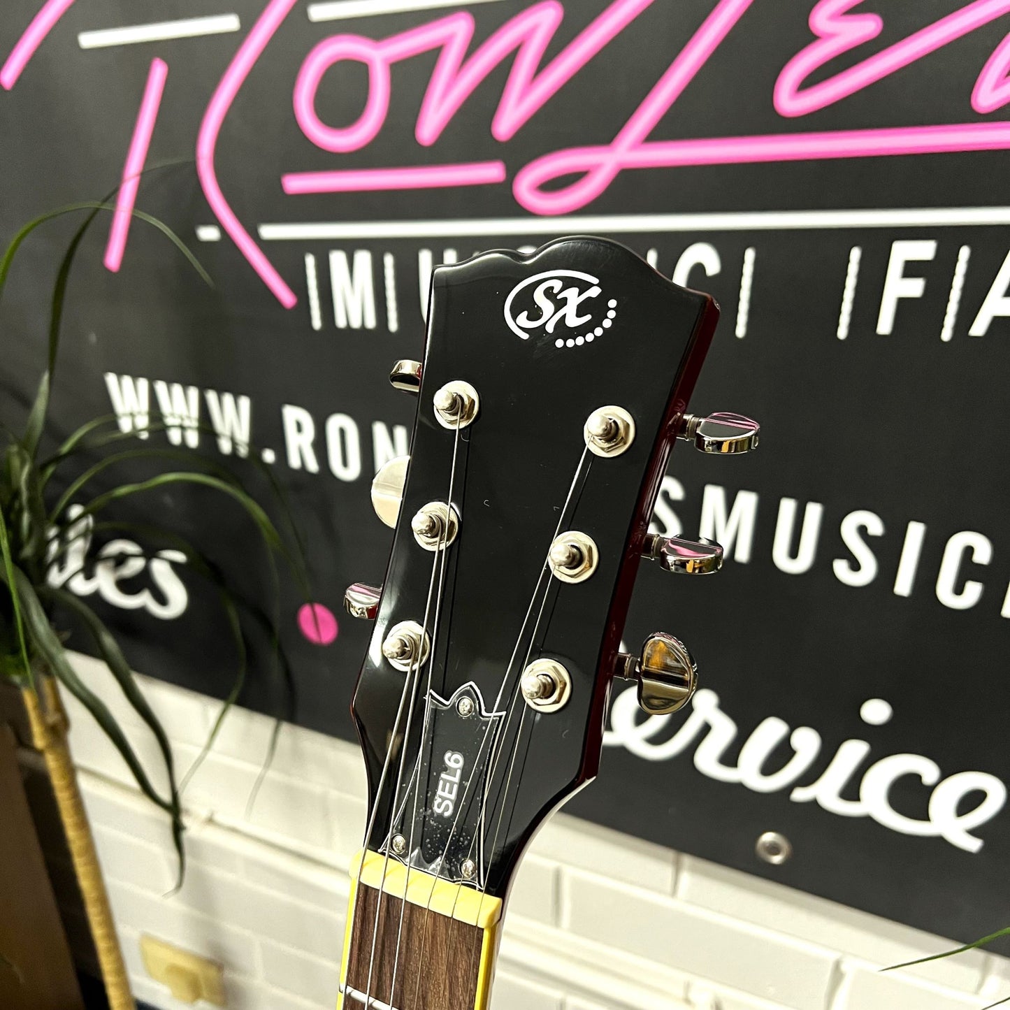 SX 335 Style Electric Guitar - Traditional Cherry Red