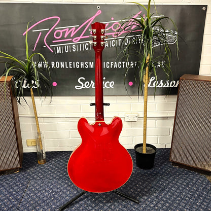 SX 335 Style Electric Guitar - Traditional Cherry Red